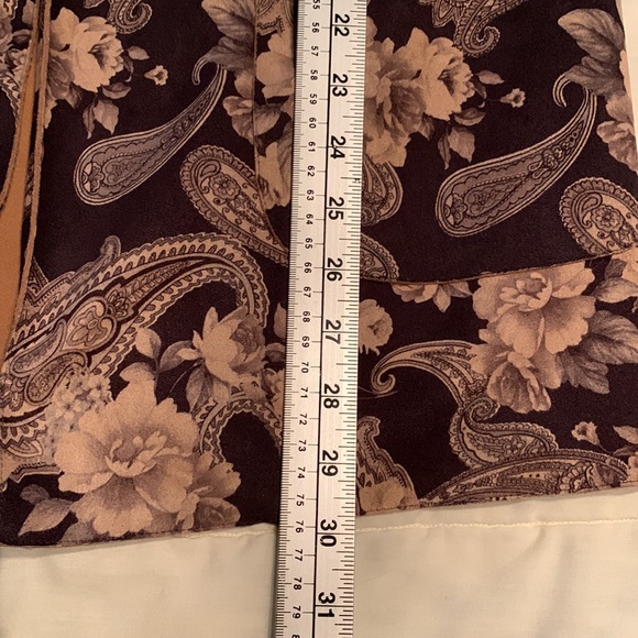 Solitare Vintage Style Floral Paisley Blazer Jacket . Size M - Picture 11 of 13